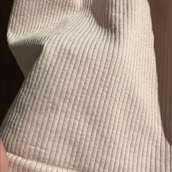 White Ribbed Tank Top - Picture 4 of 4